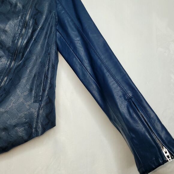 Blank NYC Sharona Snake Print Jacket Size Small - Picture 5 of 14